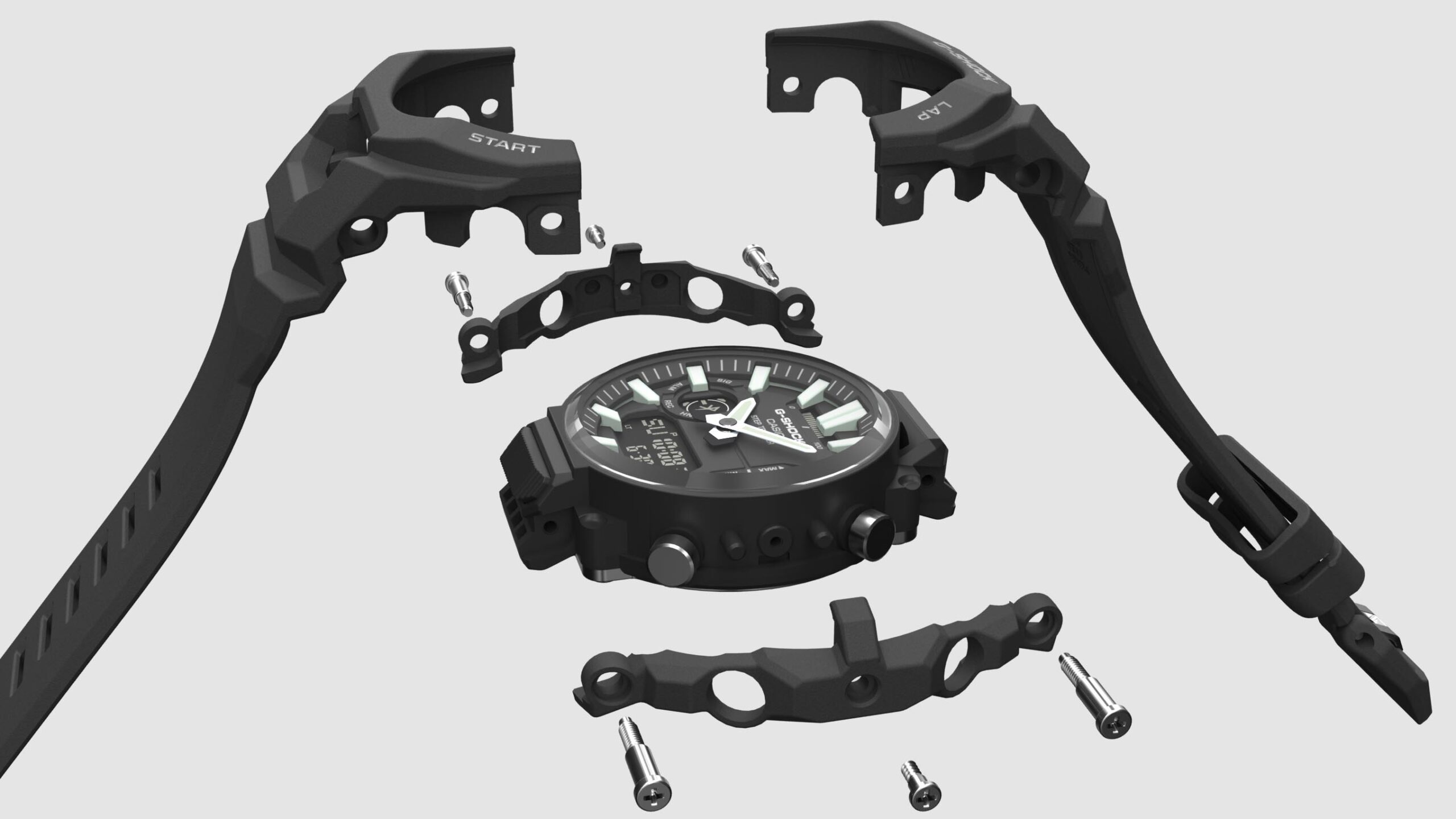 カシオ計算機様 G-SHOCK コンフォートバンド